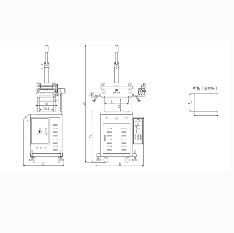 四柱油壓燙金機(jī)
