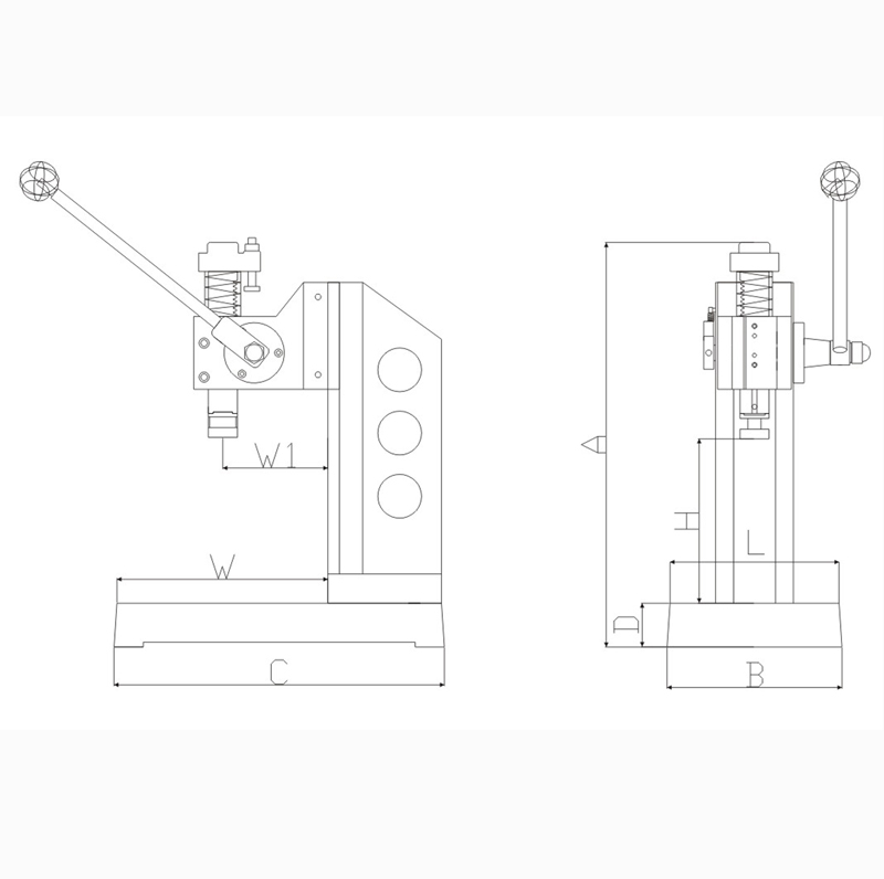 高精密手動(dòng)壓床